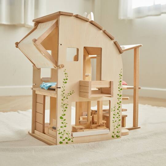 PlanToys Wooden Dollhouse Furniture Set